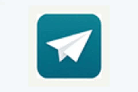 Small paper plane icon