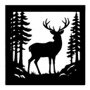 Deer DXF design