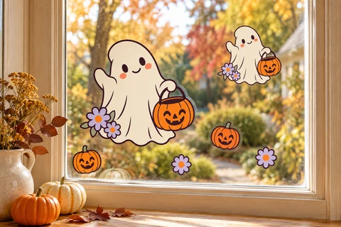 無料ハロウィン SVG とステッカー